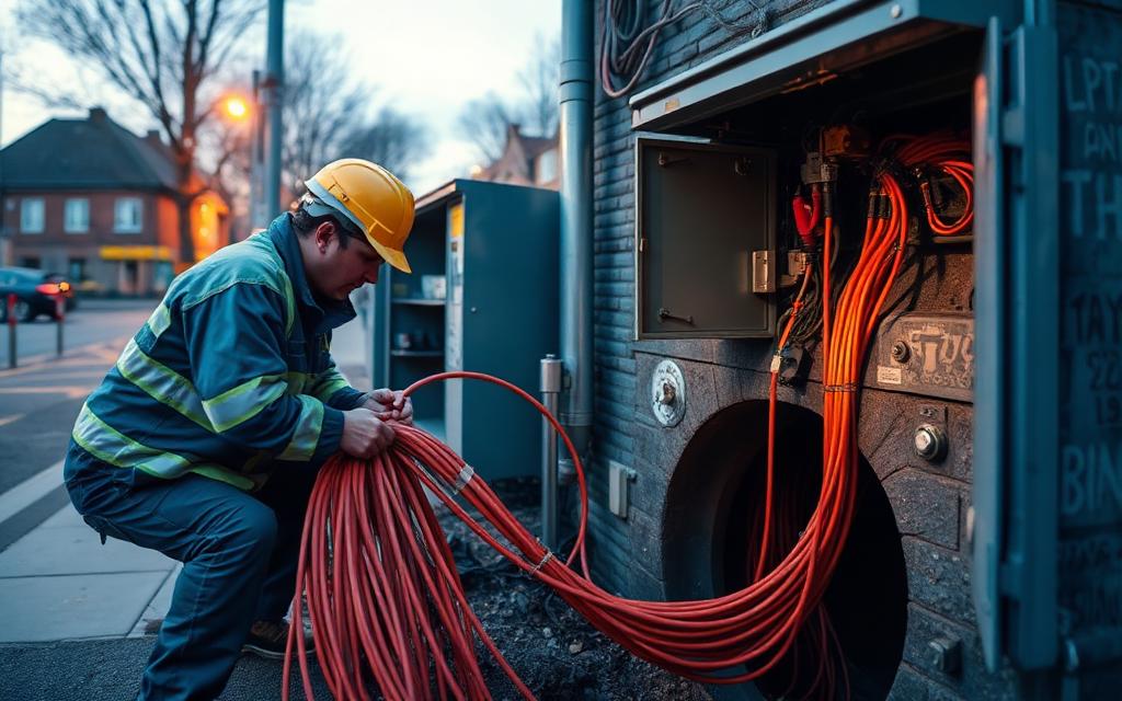 Telecom Network Infrastructure — Telecommunications cable supply project